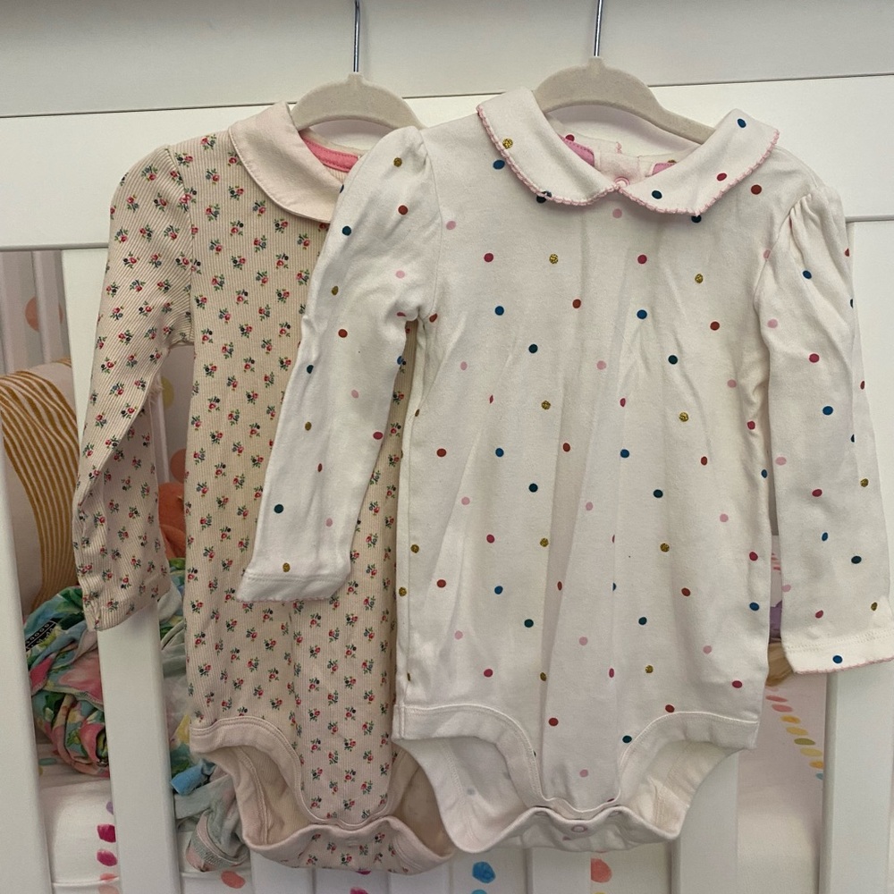 Baby Boden 18-24 Long Sleeved Peter Pan Tops